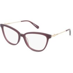 Safilo GmbH Love Moschino MOL600 Damen-Brille inkl. Gläser Vollrand Cat Eye Acetat-Gestell 53/16/140, Pink