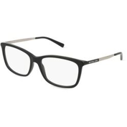 Luxottica Fashion Brillen Vertriebs GmbH Michael Kors MK4030 Damen-Brille inkl. Gläser Vollrand Quadratisch Acetat-Gestell 54/16/135, Schwarz
