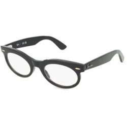 Luxottica Fashion Brillen Vertriebs GmbH Ray-Ban VISTA RX2242V WAYFARER OVAL Unisex-Brille inkl. Gläser Vollrand Oval Propionat-Gestell 50/22/150, Schwarz
