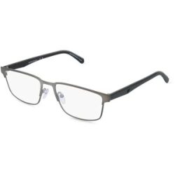 Luxottica Fashion Brillen Vertriebs GmbH Emporio Armani 0EA1175 Herren-Brille inkl. Gläser Vollrand Eckig Metall-Gestell 56/18/145, Grau