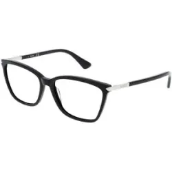 Marcolin Deutschland GmbH Guess GU2880 Unisex-Brille inkl. Gläser Vollrand Cat Eye Kunststoff-Gestell 54/15/140, Schwarz