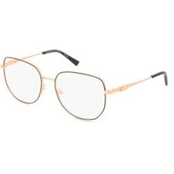 Luxottica Fashion Brillen Vertriebs GmbH Michael Kors MK3062 Damen-Brille inkl. Gläser Vollrand Quadratisch Metall-Gestell 56/17/140, Schwarz