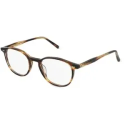 De Lotto s.r.l. Fielmann MF 055 RN Unisex-Brille inkl. Gläser Vollrand Oval Kunststoff-Gestell 50/20/145, Havanna