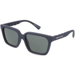 Luxottica Fashion Brillen Vertriebs GmbH Armani Exchange AX4147S Herren-Sonnenbrille Vollrand Quadratisch Kunststoff-Gestell, Blau