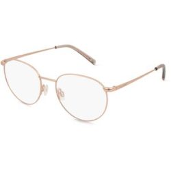 Eschenbach Optik GmbH Marc O'Polo Eyewear 502199 Unisex-Brille inkl. Gläser Vollrand Panto Metall-Gestell 51/17/140, Gold