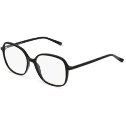 C&S CO. LTD. Fielmann ABC 065 FA Damen-Brille inkl. Gläser Vollrand Quadratisch Acetat-Gestell 53/16/135, Schwarz