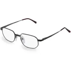 Optic Prima HK Fielmann OPH 9582 FLEX TR Herren-Brille inkl. Gläser Vollrand Quadratisch Metall-Gestell 54/19/135, Grau