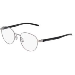 DE RIGO Vision D.A.CH. GmbH Porsche Design 8746 Unisex-Brille inkl. Gläser Vollrand Rund Metall-Gestell 53/19/145, Silber