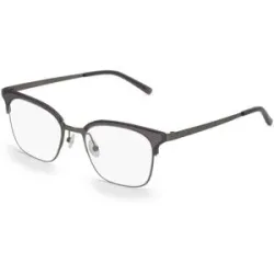 Good Quality Fielmann Q 071 CL Herren-Brille inkl. Gläser Vollrand Quadratisch Edelstahl-Gestell 51/20/145, Grau