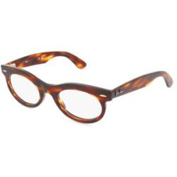 Luxottica Fashion Brillen Vertriebs GmbH Ray-Ban VISTA RX2242V WAYFARER OVAL Unisex-Brille inkl. Gläser Vollrand Oval Propionat-Gestell 50/22/150, Havanna