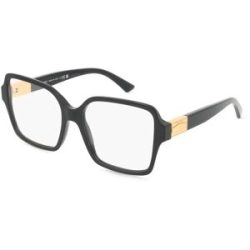 Luxottica Fashion Brillen Vertriebs GmbH Jimmy Choo JC3027 Damen-Brille inkl. Gläser Vollrand Quadratisch Acetat-Gestell 54/16/140, Schwarz