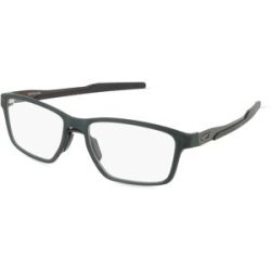 Luxottica Fashion Brillen Vertriebs GmbH Oakley OX8153 Herren-Brille inkl. Gläser Vollrand Eckig Kunststoff-Gestell 57/17/136, Schwarz