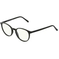 NEWAY Killine (Macao Commercial Offshore) Lt Fielmann JIL 005 BL Unisex-Blaulichtfilterbrille ohne Sehstärke Vollrand Panto Acetat-Gestell, Transparent