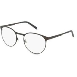 Eschenbach Optik GmbH FREIGEIST 862065 Herren-Brille inkl. Gläser Vollrand Panto Metall-Gestell 54/22/150, Schwarz
