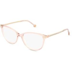 Safilo GmbH Carolina Herrera HER 0263 Damen-Brille inkl. Gläser Vollrand Eckig Acetat-Gestell 54/15/140, Pink