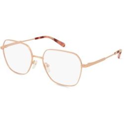 Luxottica Fashion Brillen Vertriebs GmbH Michael Kors MK3071 AVIGNON Damen-Brille inkl. Gläser Vollrand Quadratisch Metall-Gestell 56/17/140, Gold