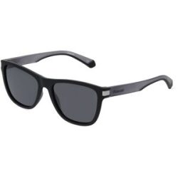 Safilo GmbH Polaroid PLD 2138/S Herren-Sonnenbrille Vollrand Quadratisch Kunststoff-Gestell, Schwarz