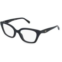 Luxottica Fashion Brillen Vertriebs GmbH Coach 0HC6270U Damen-Brille inkl. Gläser Vollrand Cat Eye Acetat-Gestell 53/20/140, Schwarz