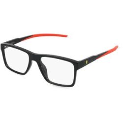 Luxottica Fashion Brillen Vertriebs GmbH Scuderia Ferrari 0FZ8007U Herren-Brille inkl. Gläser Vollrand Quadratisch Acetat-Gestell 54/18/145, Schwarz