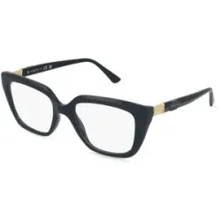 Luxottica Fashion Brillen Vertriebs GmbH Vogue VO5477B Damen-Brille inkl. Gläser Vollrand Eckig Kunststoff-Gestell 52/18/140, Schwarz