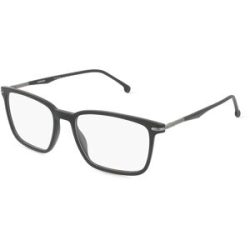 Safilo GmbH Carrera 283 Unisex-Brille inkl. Gläser Vollrand Quadratisch Acetat-Gestell 54/17/145, Schwarz
