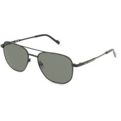 Marchon Germany GmbH Zeiss ZS24149S Unisex-Sonnenbrille Vollrand Quadratisch Metall-Gestell, Schwarz