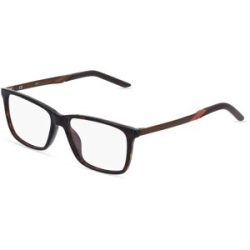 Marchon Germany GmbH Nike 7258 Unisex-Brille inkl. Gläser Vollrand Quadratisch Kunststoff-Gestell 54/15/145, Havanna