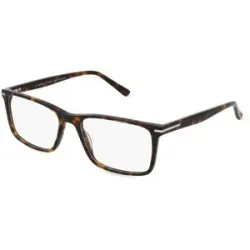 Wenzhou Olive Optical Co., Ltd Fielmann OL 021 CL Herren-Brille inkl. Gläser Vollrand Quadratisch Acetat-Gestell 55/17/145, Havanna