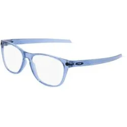 Luxottica Fashion Brillen Vertriebs GmbH Oakley OX8177 Herren-Brille inkl. Gläser Vollrand Quadratisch Kunststoff-Gestell 54/15/140, Blau