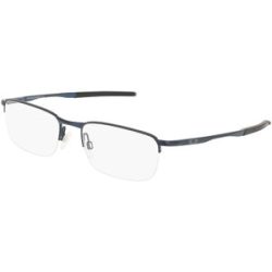 Luxottica Fashion Brillen Vertriebs GmbH Oakley OX3174 BARRELHOUSE 0.5 Herren-Brille inkl. Gläser Halbrand Eckig Metall-Gestell 53/18/139, Blau
