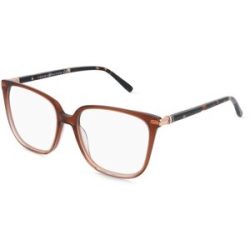 Safilo GmbH Tommy Hilfiger TH 2353 Damen-Brille inkl. Gläser Vollrand Quadratisch Acetat-Gestell 54/16/140, Rot