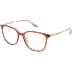 Eschenbach Optik GmbH Tom Tailor 671006 Damen-Brille inkl. Gläser Vollrand Quadratisch Acetat-Gestell 53/17/140, Braun