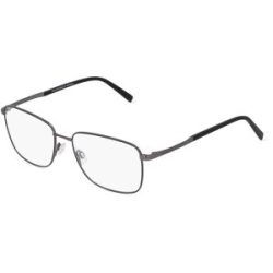 Eschenbach Optik GmbH Marc O'Polo Eyewear 502175 Herren-Brille inkl. Gläser Vollrand Quadratisch Metall-Gestell 56/17/140, Grau