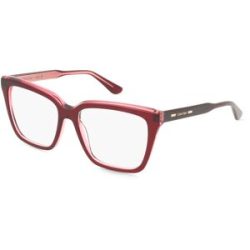 Marchon Germany GmbH Calvin Klein CK24541 Unisex-Brille inkl. Gläser Vollrand Quadratisch Acetat-Gestell 53/16/140, Rot