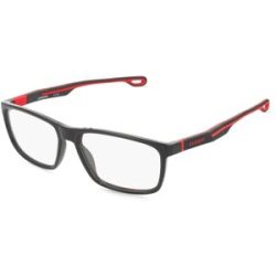 Safilo GmbH Carrera 4416 Herren-Brille inkl. Gläser Vollrand Eckig Kunststoff-Gestell 55/16/145, Schwarz