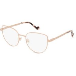 Marchon Germany GmbH Liu Jo LJ2166 Unisex-Brille inkl. Gläser Vollrand Butterfly Metall-Gestell 52/19/140, Pink