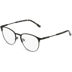 Marchon Germany GmbH Lacoste L2251 Unisex-Brille inkl. Gläser Vollrand Panto Metall-Gestell 52/18/140, Schwarz