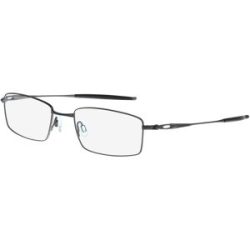 Luxottica Fashion Brillen Vertriebs GmbH Oakley OX3136 Herren-Brille inkl. Gläser Vollrand Quadratisch Metall-Gestell 53/19/140, Grau