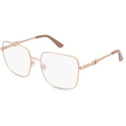 Marcolin Deutschland GmbH Guess GU2953 Damen-Brille inkl. Gläser Vollrand Quadratisch Metall-Gestell 56/17/140, Beige