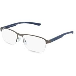 Luxottica Fashion Brillen Vertriebs GmbH Armani Exchange 0AX1061 Herren-Brille inkl. Gläser Halbrand Quadratisch Metall-Gestell 57/17/140, Grau