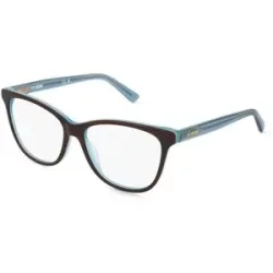 Safilo GmbH Love Moschino MOL680 Damen-Brille inkl. Gläser Vollrand Cat Eye Acetat-Gestell 53/15/135, Gold