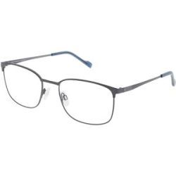 Eschenbach Optik GmbH Eschenbach 820981 Herren-Brille inkl. Gläser Vollrand Quadratisch Titan-Gestell 55/20/145, Grau
