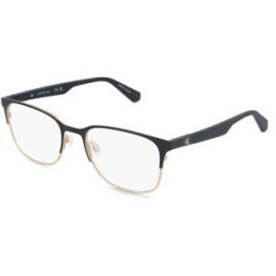 Marchon Germany GmbH Calvin Klein Jeans CKJ26204 Unisex-Brille inkl. Gläser Vollrand Eckig Metall-Gestell 54/19/145, Schwarz