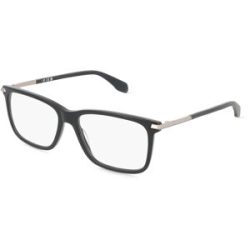 Marcolin Deutschland GmbH Adidas OR5074 Unisex-Brille inkl. Gläser Vollrand Quadratisch Acetat-Gestell 55/16/145, Schwarz