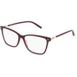 DE RIGO Vision D.A.CH. GmbH Escada VESG34 Damen-Brille inkl. Gläser Vollrand Quadratisch Kunststoff-Gestell 55/15/135, Rot