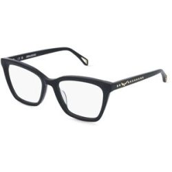 DE RIGO Vision D.A.CH. GmbH Zadig & Voltaire VZV442 Damen-Brille inkl. Gläser Vollrand Cat Eye Kunststoff-Gestell 51/18/140, Schwarz