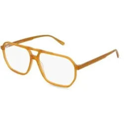 Good Quality Fielmann Q 090 FA DANY Unisex-Brille inkl. Gläser Vollrand Quadratisch Acetat-Gestell 59/14/150, Gelb