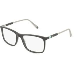 DE RIGO Vision D.A.CH. GmbH Fila FIAVFI486L Unisex-Brille inkl. Gläser Vollrand Quadratisch Kunststoff-Gestell 51/16/145, Grau