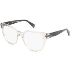 Safilo GmbH Rag & Bone RNB3070/G Damen-Brille inkl. Gläser Vollrand Quadratisch Acetat-Gestell 55/17/140, Grau