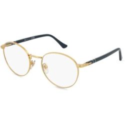 Luxottica Fashion Brillen Vertriebs GmbH Persol 0PO1008V Unisex-Brille inkl. Gläser Vollrand Quadratisch Metall-Gestell 50/20/145, Gold